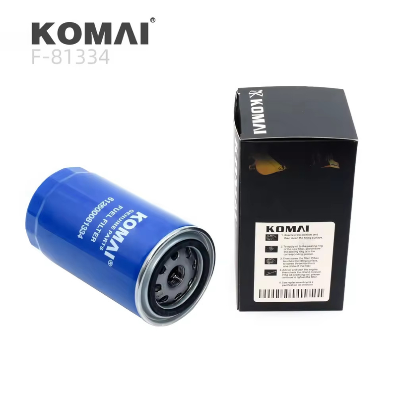 Fuel Filter element WD10G220E21 WD615 Fuel Filter For Komatsu Weichai Iveco Engine 612600081334